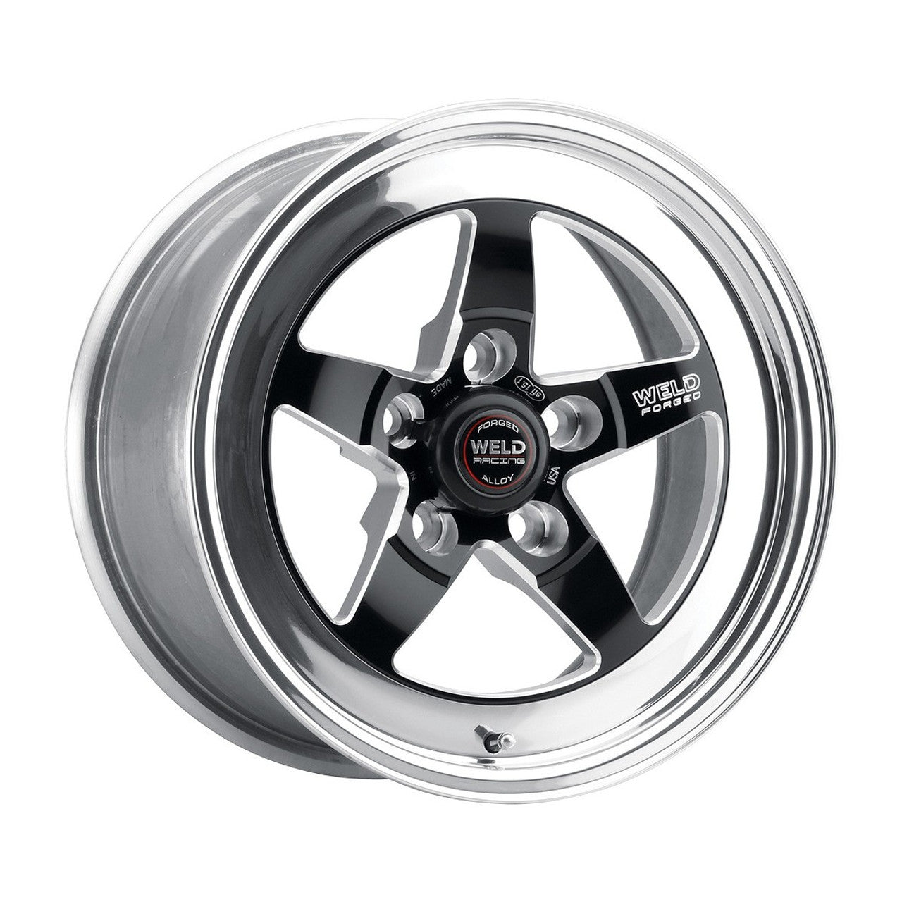Weld 20x9 RT-S S71 Front Wheel Black (2011-2023 Mustang GT / 2006-2014 GT500 / 2024 Mustang) 71HB0090A63A