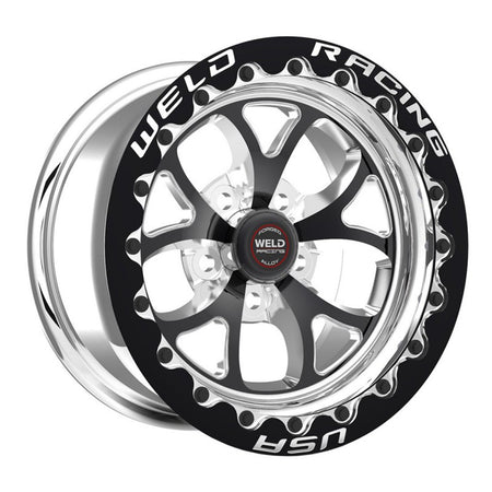Weld 18x10 RT-S S76 Rear Wheel Black (2015-2023 Mustang GT Brembo / 2013-2014 GT500 / 2024 Mustang) 76LB8100A77A