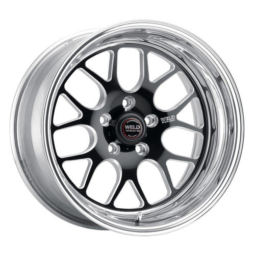 Weld 17x7 S77 Black Center Front Wheel (1982-1992 Camaro) 77LB7070B45A
