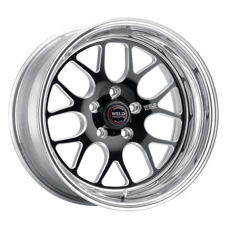 Weld 17x7 S77 Black Center Front Wheel (1982-1992 Camaro) 77LB7070B45A