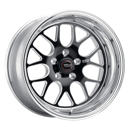 Weld 17x7 S77 Black Center Front Wheel (1982-1992 Camaro) 77LB7070B45A