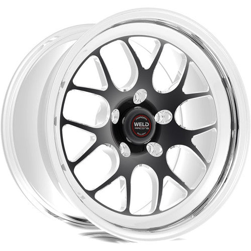 Weld 17x7 S77 Black Center Front Wheel (1993-2002 Camaro) 77MB7070B48A