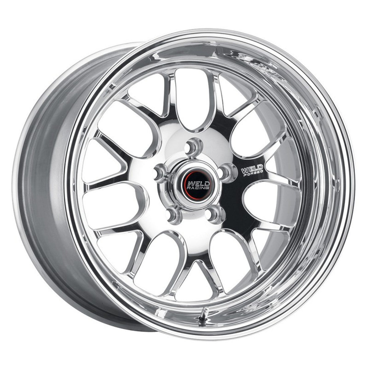 Weld 17x10 S77 Polished Rear Wheel (2005-2023 Mustang / 2006-2012 GT500) 77MP7100A78A