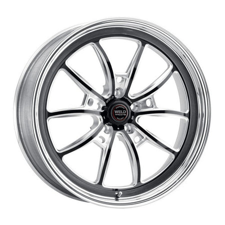 Weld 15x9 S80 Black Center Rear Wheel (94-04 Mustang Cobra/Bullet/Mach1) 80MB509A55A