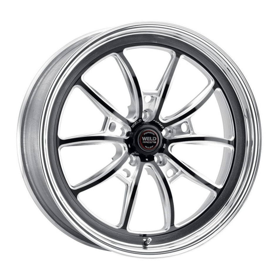 Weld 15x6 S80 Black Center Front Wheel (1994-2004 Mustang GT/Base) 80MB506A35A