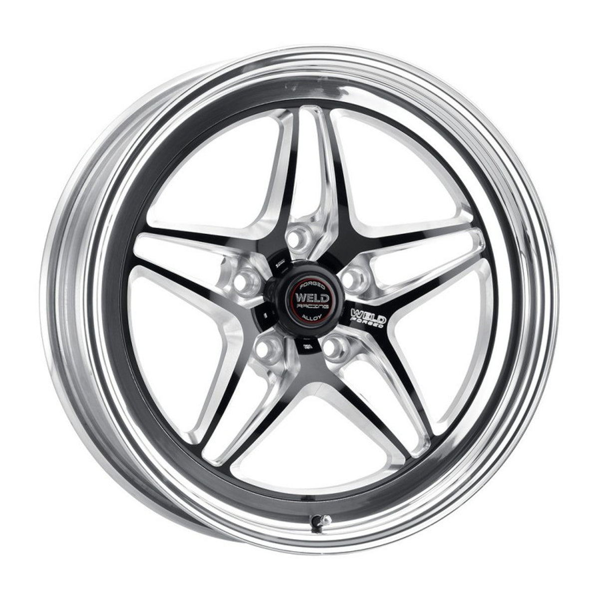 Weld 15x10 S81 Black Center Rear Wheel (94-04 Mustang) 81MB510A65A