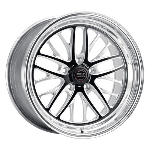 Weld 17x8 S82 Black Center Front/Rear Wheel (70-92 Camaro) 82LB7080B50A
