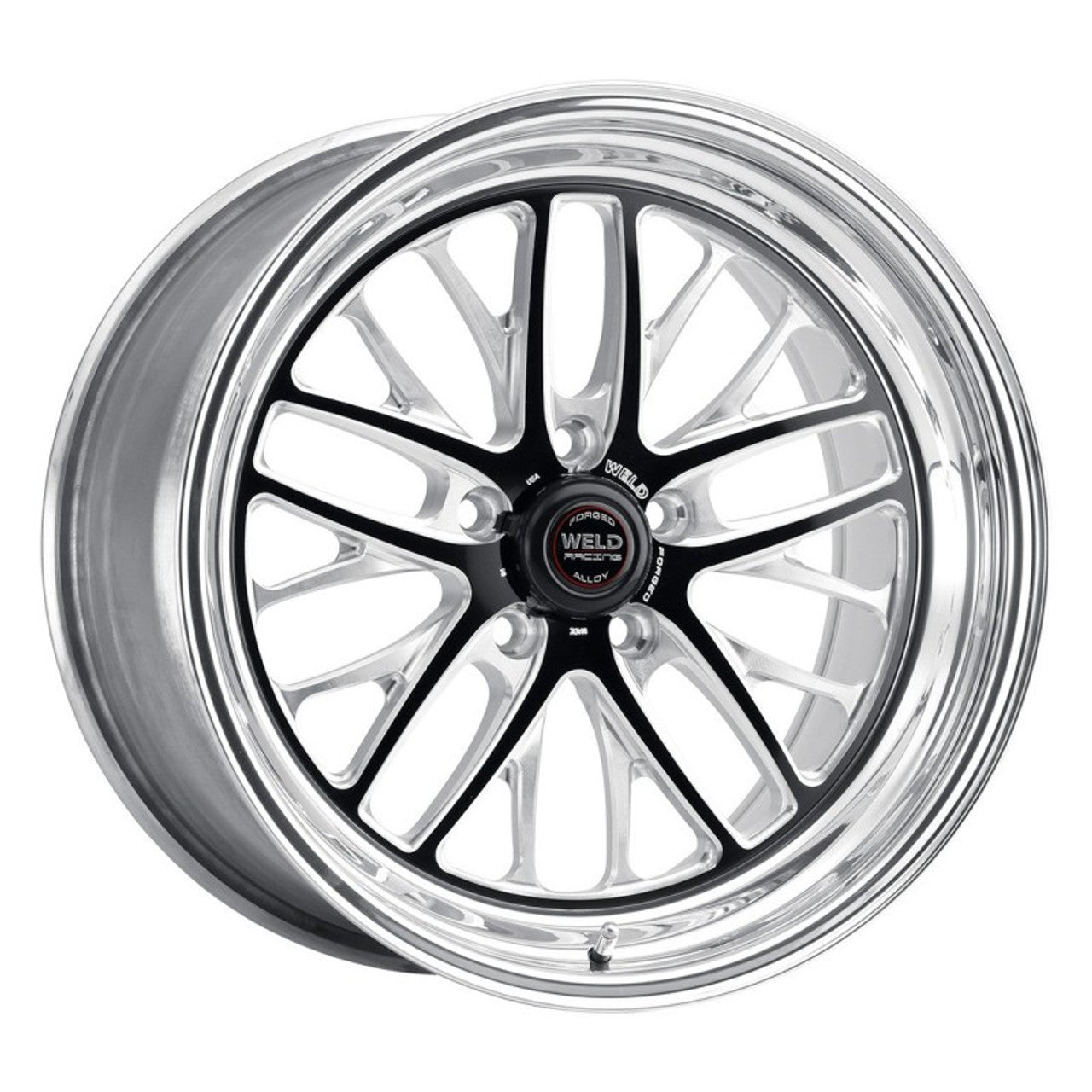 Weld 15x10 S82 Black Center Rear Wheel (94-04 Mustang) 82MB510A65A