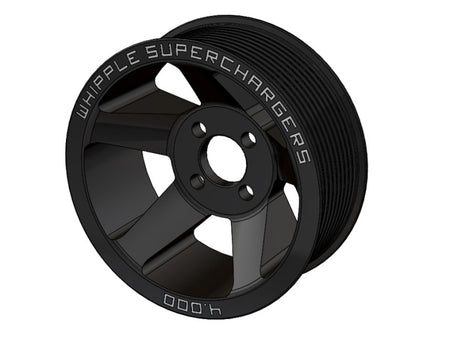 Whipple 10 Rib Supercharger Pulley (2011 - 2023 Mustang) SCP-10-MUS