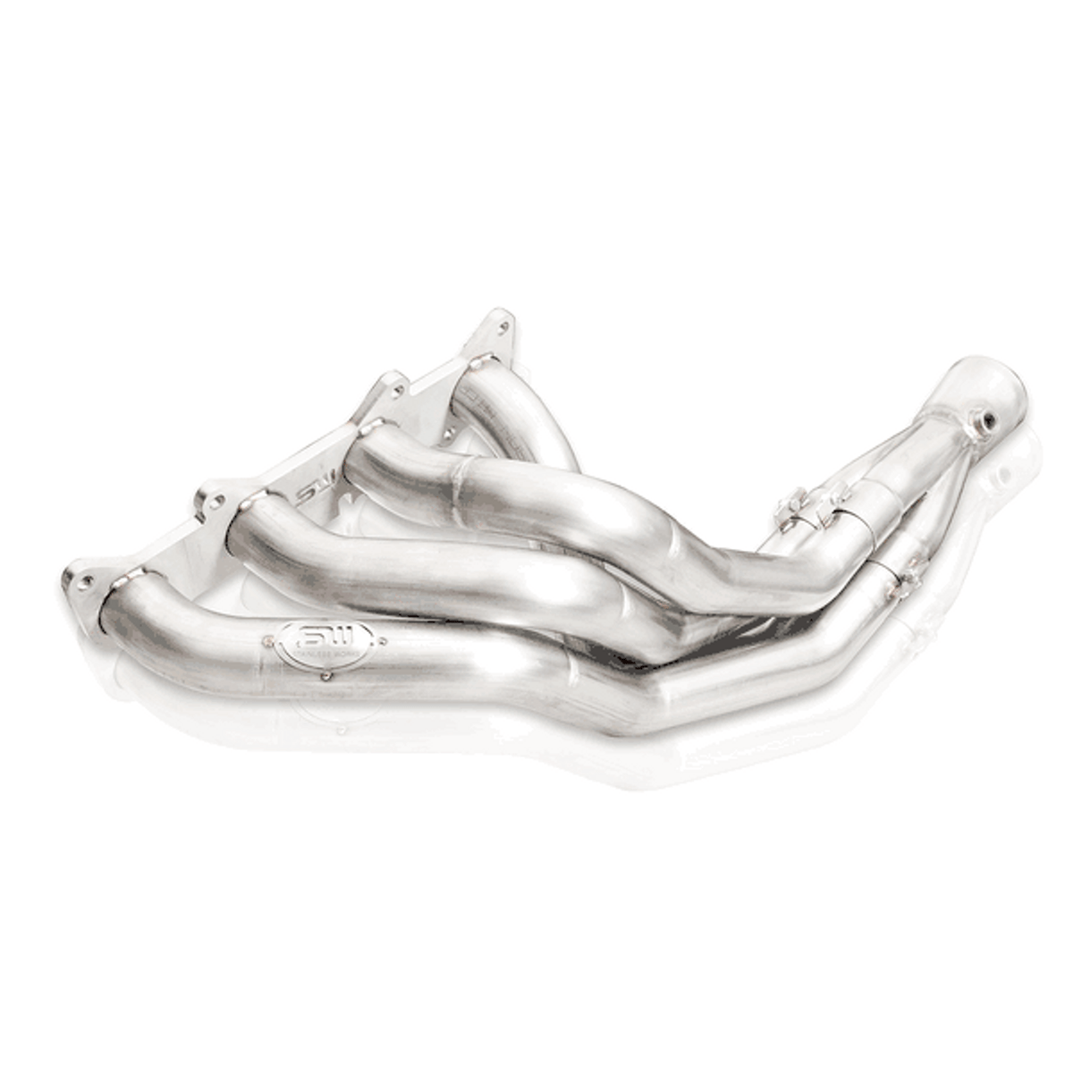 Stainless Works 2" Long Tube Header Kit (1979 - 1993 Mustang Coyote Swap) FOXCOY2C