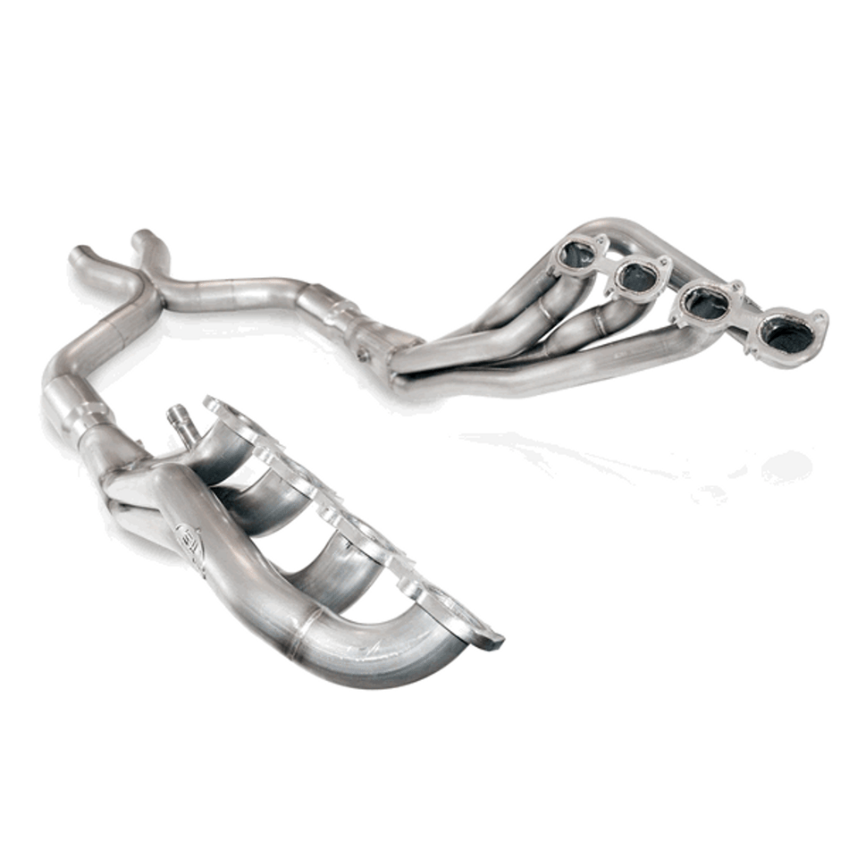 Stainless Works 1-7/8" Catted Long Tube Header Kit & X-Pipe (2007 - 2014 Shelby GT500 SW Exhaust) GT145HCAT