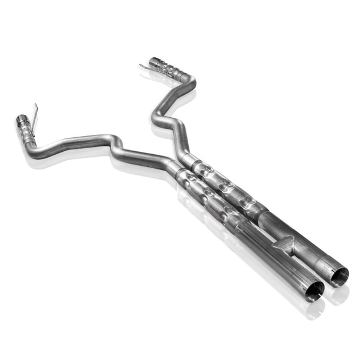 Stainless Works Catback Exhaust Retro Series w/ H-Pipe 2.5" Muffler Core Performance Connect (2015 - 2017 Mustang GT) M15CB3