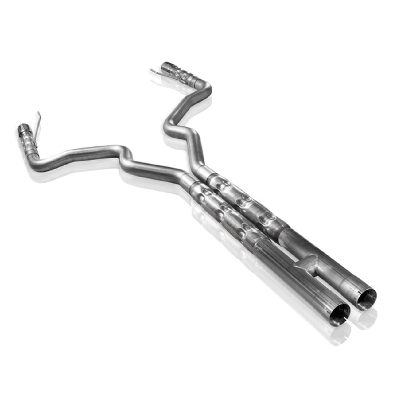 Stainless Works Catback Exhaust Retro Series w/ H-Pipe 2.5" Muffler Core Performance Connect (2015 - 2017 Mustang GT) M15CB3