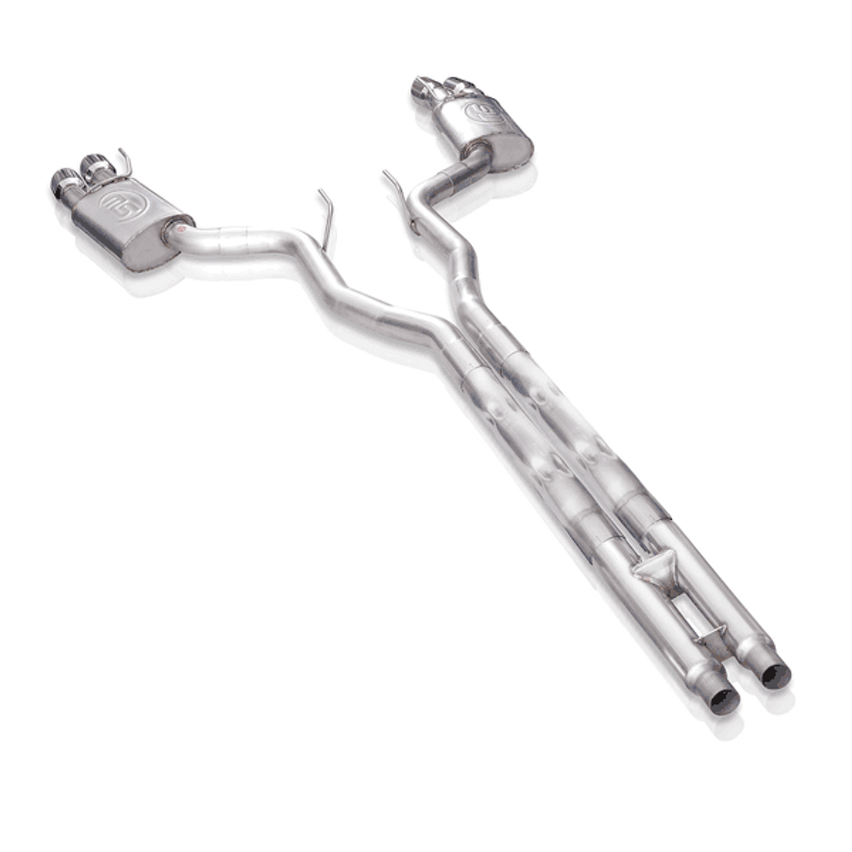 Stainless Works Legend Catback Exhaust & H-Pipe Factory Connect (2018 - 2023 Mustang GT NO Active Valves) M18CBHFCL