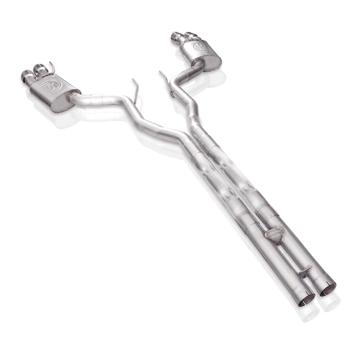 Stainless Works Legend Catback Exhaust & H-Pipe Performance Connect (2018 - 2023 Mustang GT NO Active Valves) M18CBHPCL