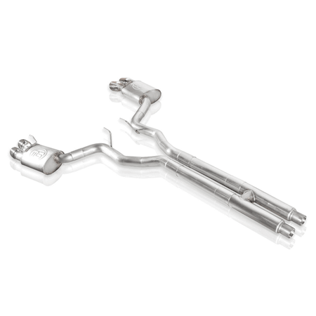 Stainless Works Redline Catback Exhaust & H-Pipe Factory Connect (2018 - 2023 Mustang GT Active Exhaust) M18CBHFCV