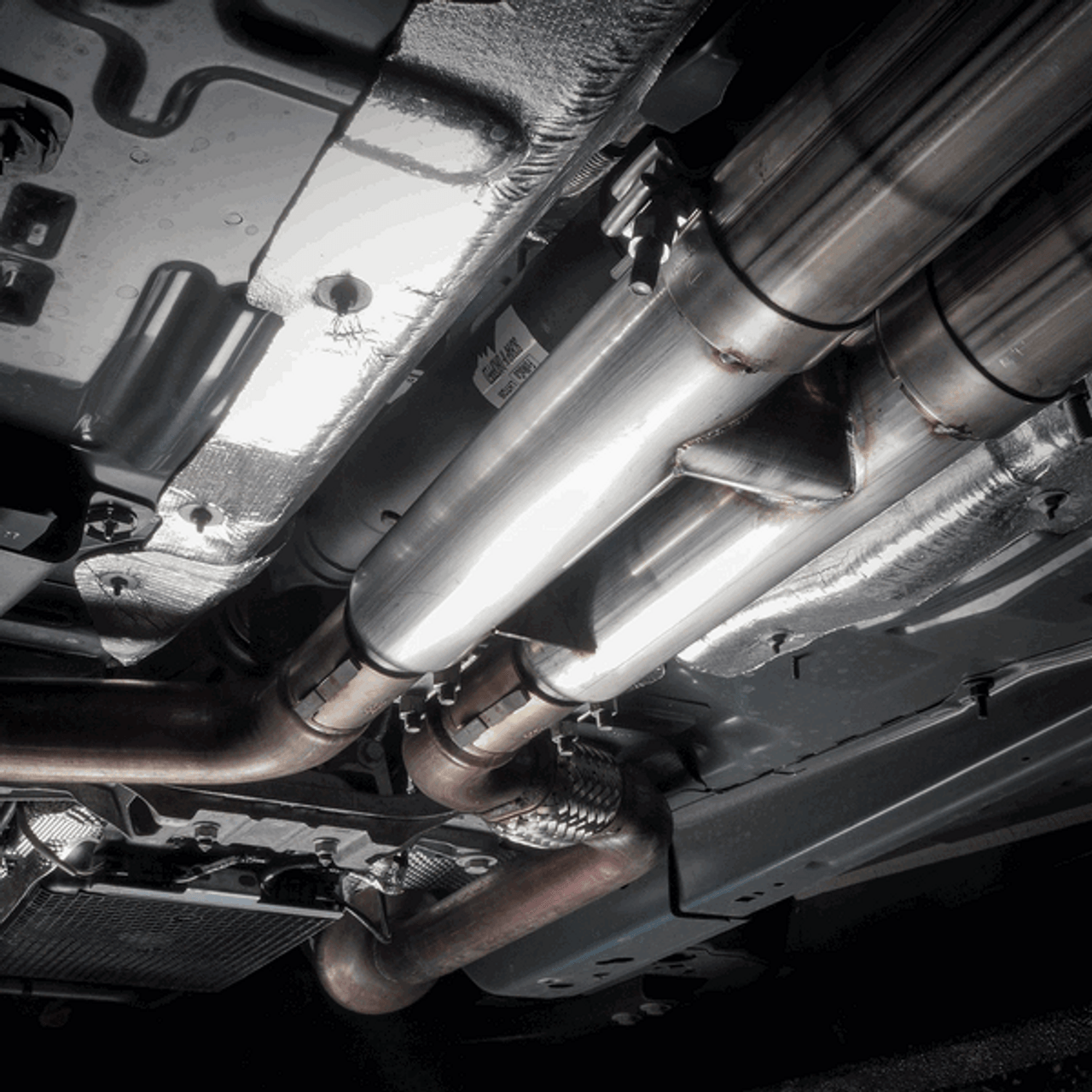 Stainless Works Redline Catback Exhaust & H-Pipe Factory Connect (2018 - 2023 Mustang GT Active Exhaust) M18CBHFCV