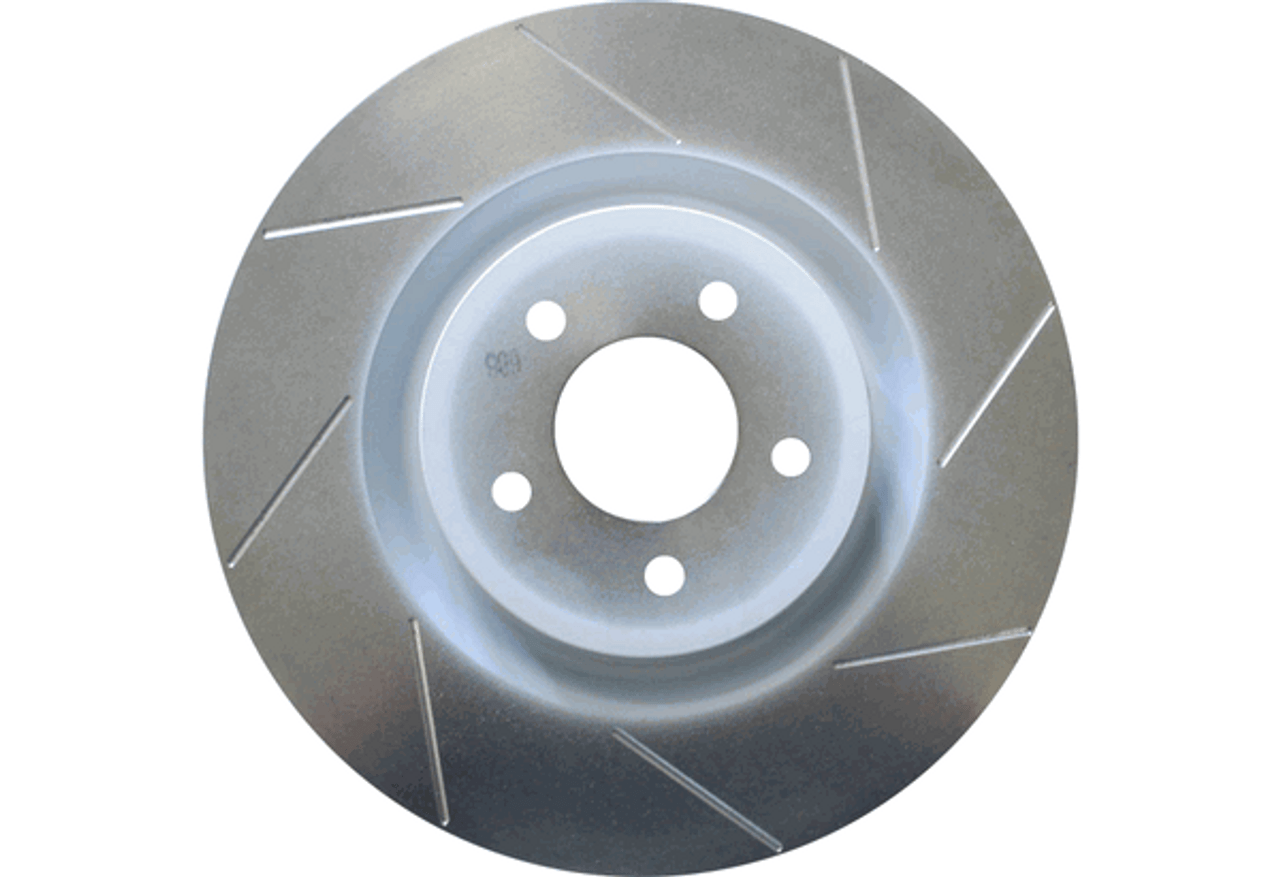 Steeda 13.22" Slotted Front Rotors (2011 - 2014 Mustang GT) 555-6018