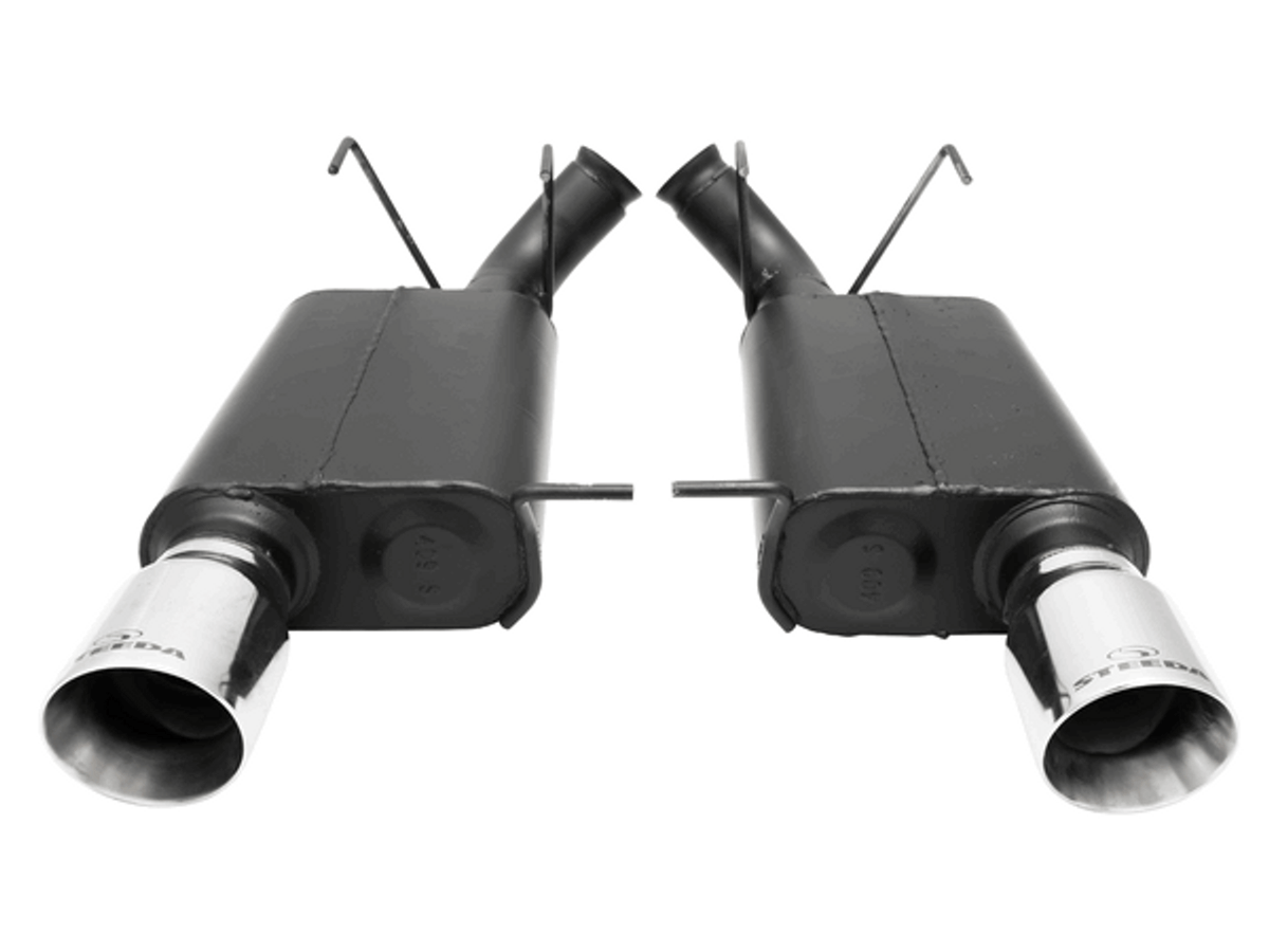 Steeda Axle-Back Exhaust (2013 - 2014 Mustang GT) 159 0002