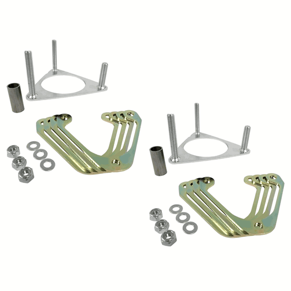 Steeda Front Ride Height Spacer Kit 1/8"-1/2" (2015 - 2026 Mustang) 555-8254