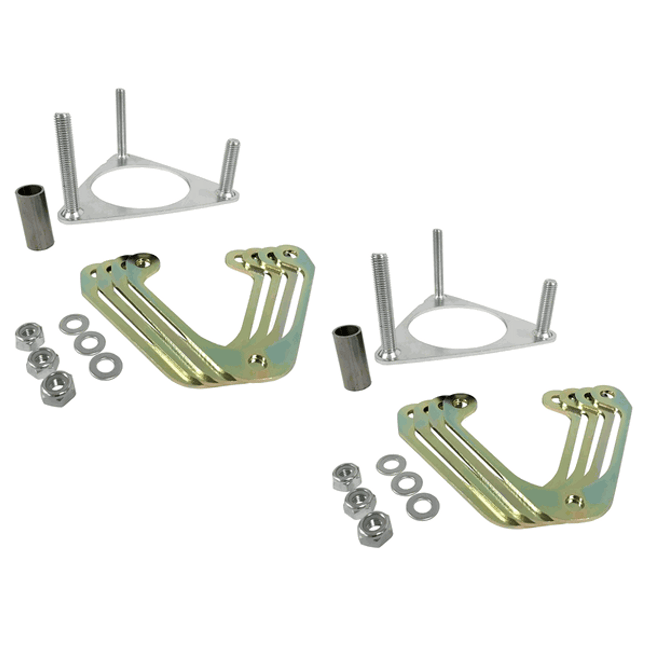 Steeda Front Ride Height Spacer Kit 1/8"-1/2" (2015 - 2026 Mustang) 555-8254