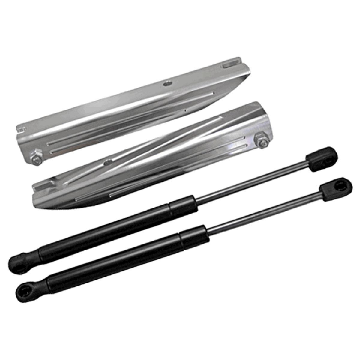 Steeda Hood Strut Kit Plain (2005 - 2014 Mustang) 555-0651