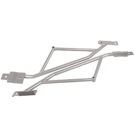 Steeda Rear IRS Subframe Support Braces (2015 - 2026 Mustang / GT350 Coupe) 555-5754
