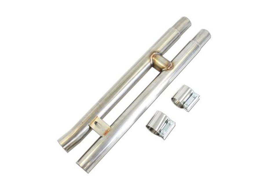 Steeda Resonator Delete H-Pipe (2018 - 2026 Mustang GT) 555-3619