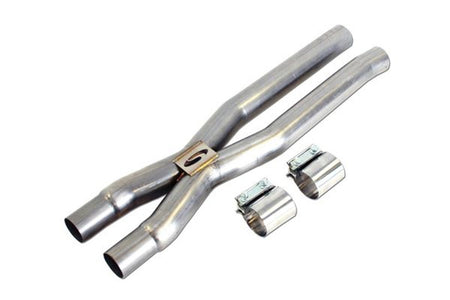 Steeda Resonator Delete X-Pipe (2015 - 2026 Mustang GT) 555-3618