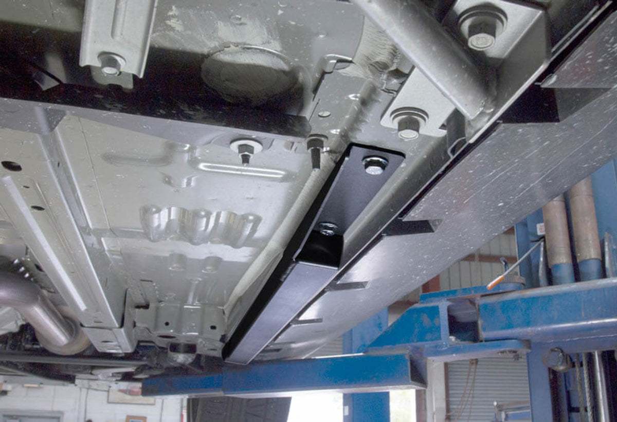 Steeda Ultra Lite Low-Profile Chassis Jacking Rails (2015 - 2026 Mustang / GT350 Coupe) 555-5205