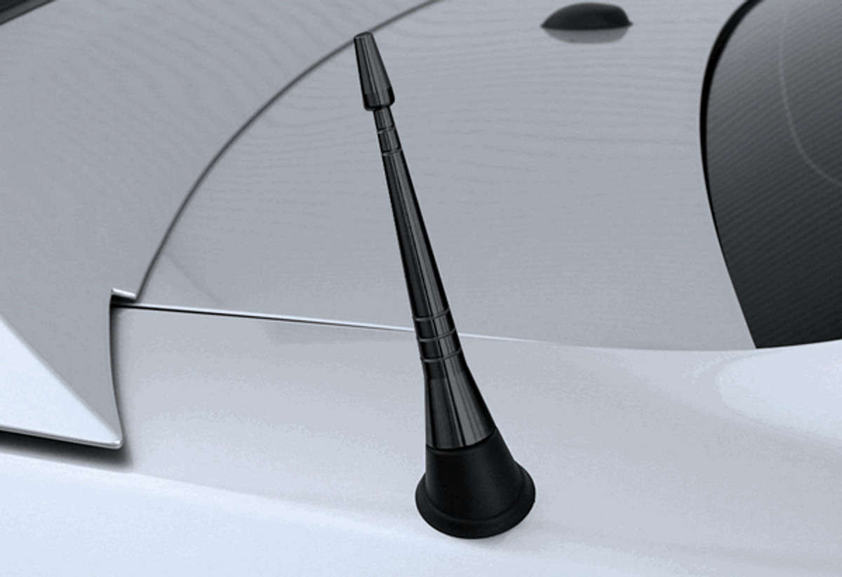 Steeda Shorty Antenna Black (2010 - 2014 Mustang) 555-1263