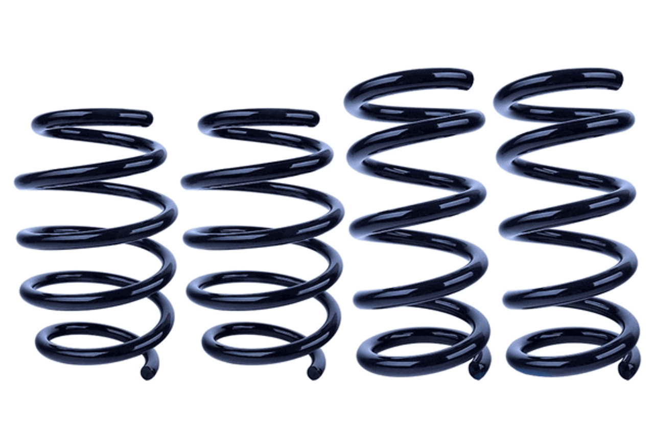 Steeda Progressive Lowering Springs, Camber Plate Adjustable Shocks & Strut Combo Kit (2015 - 2023 Mustang) 555-2117