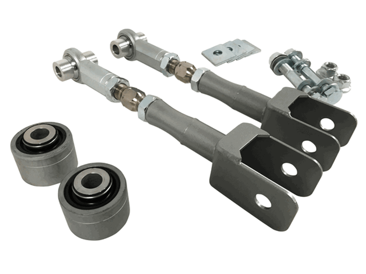 Steeda Toe Link Kit w/ Knuckle to Toe Link Bearing Assembly (2015 - 2023 Mustang) 555-4119