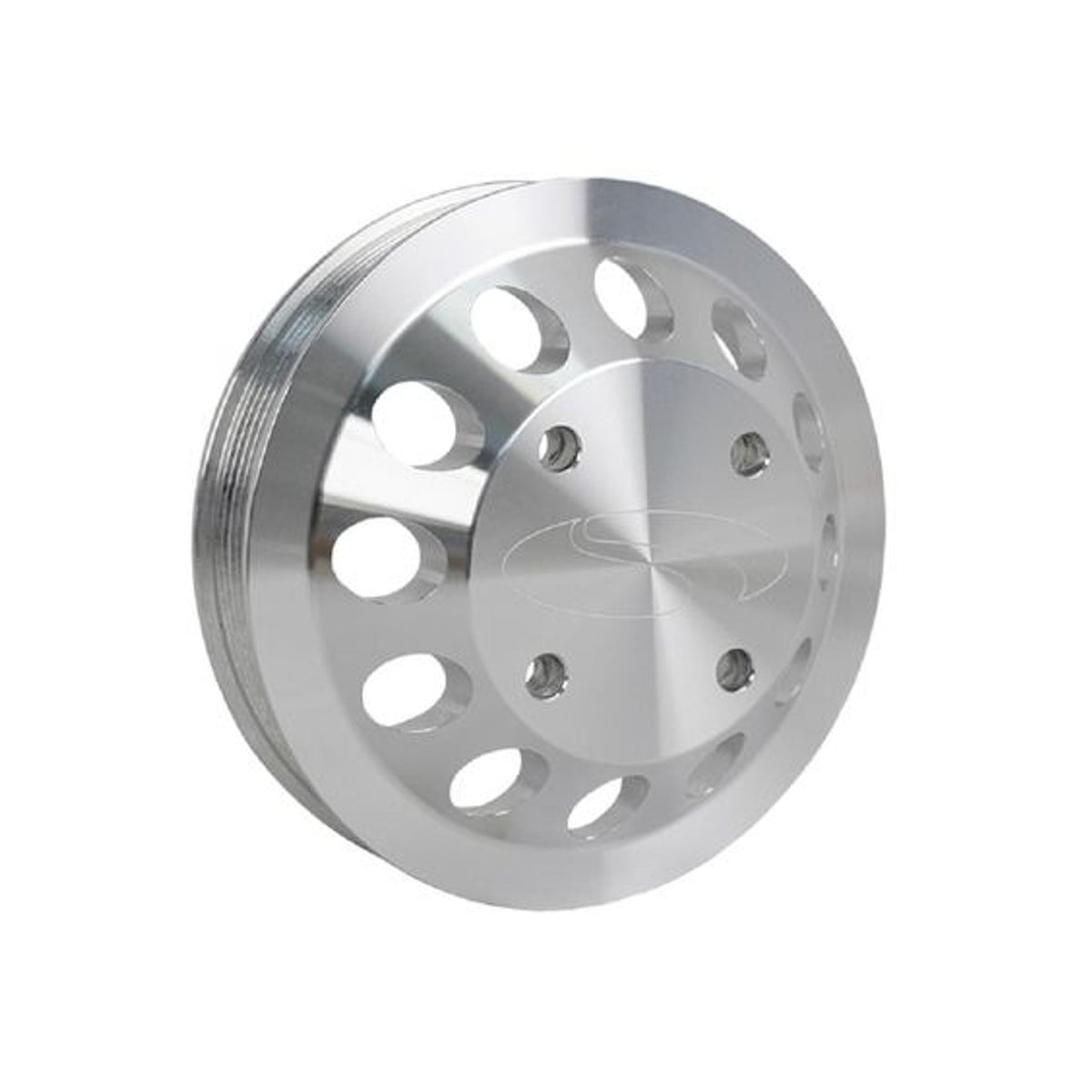 Steeda Billet 4 Bolt Water Pump Pulley (2011 - 2023 Mustang GT / BOSS 302 / GT350) 555-3362
