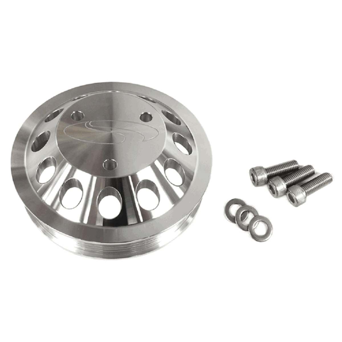 Steeda Water Pump Pulley 3 Bolt (2011 - 2023 Mustang GT) 555-3367