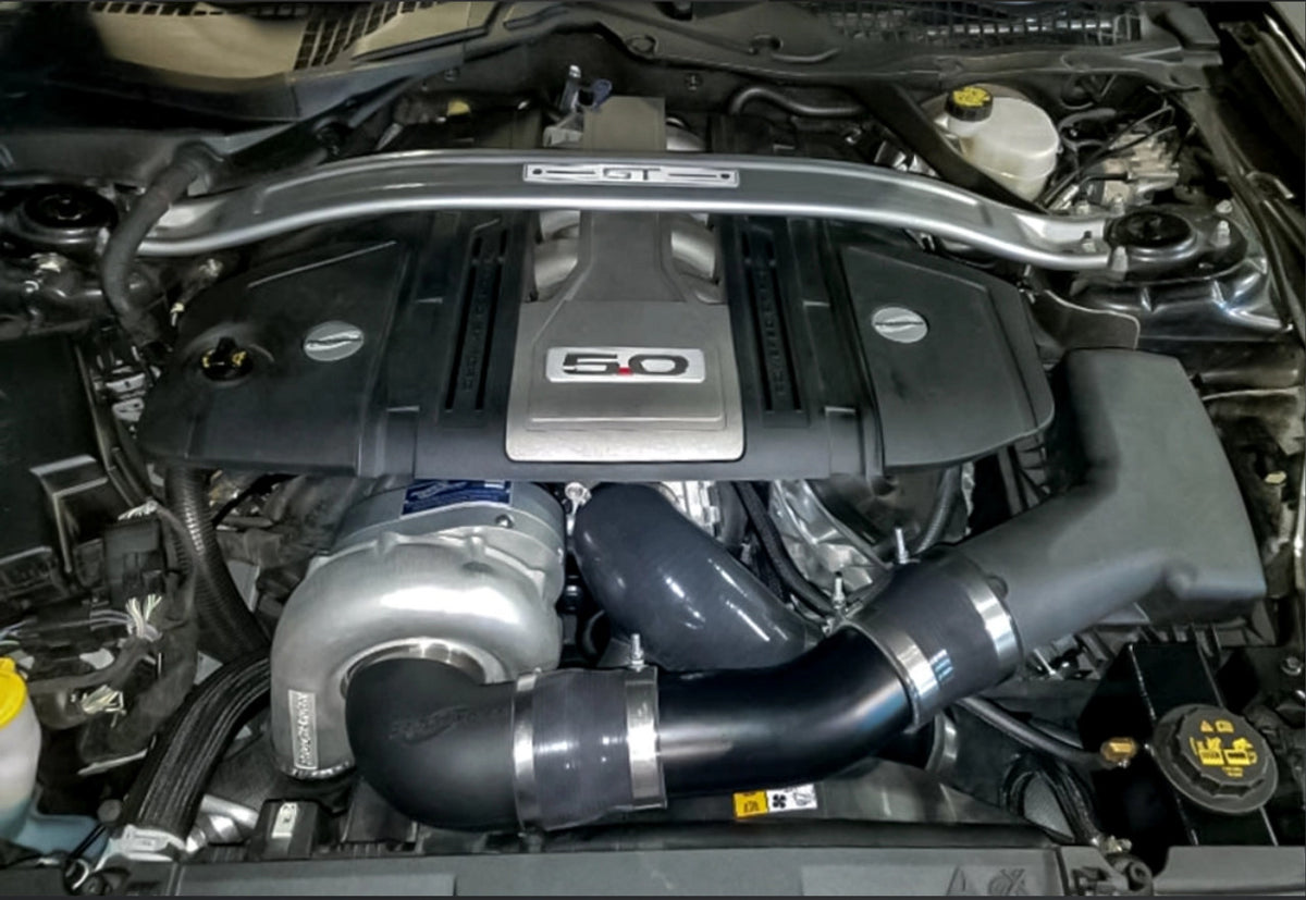 Procharger Stage II Intercooled Tuner Kit w/ Factory Air box (2018 - 2023 Mustang GT / Mach I / Bullit) 1FW603-SCI