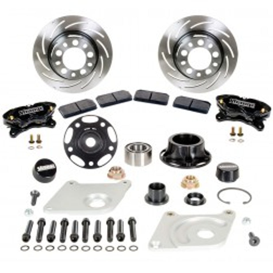 Strange Front Brake Kit Pro Series Soft Pads (2005-2014 Mustang) B4152WC