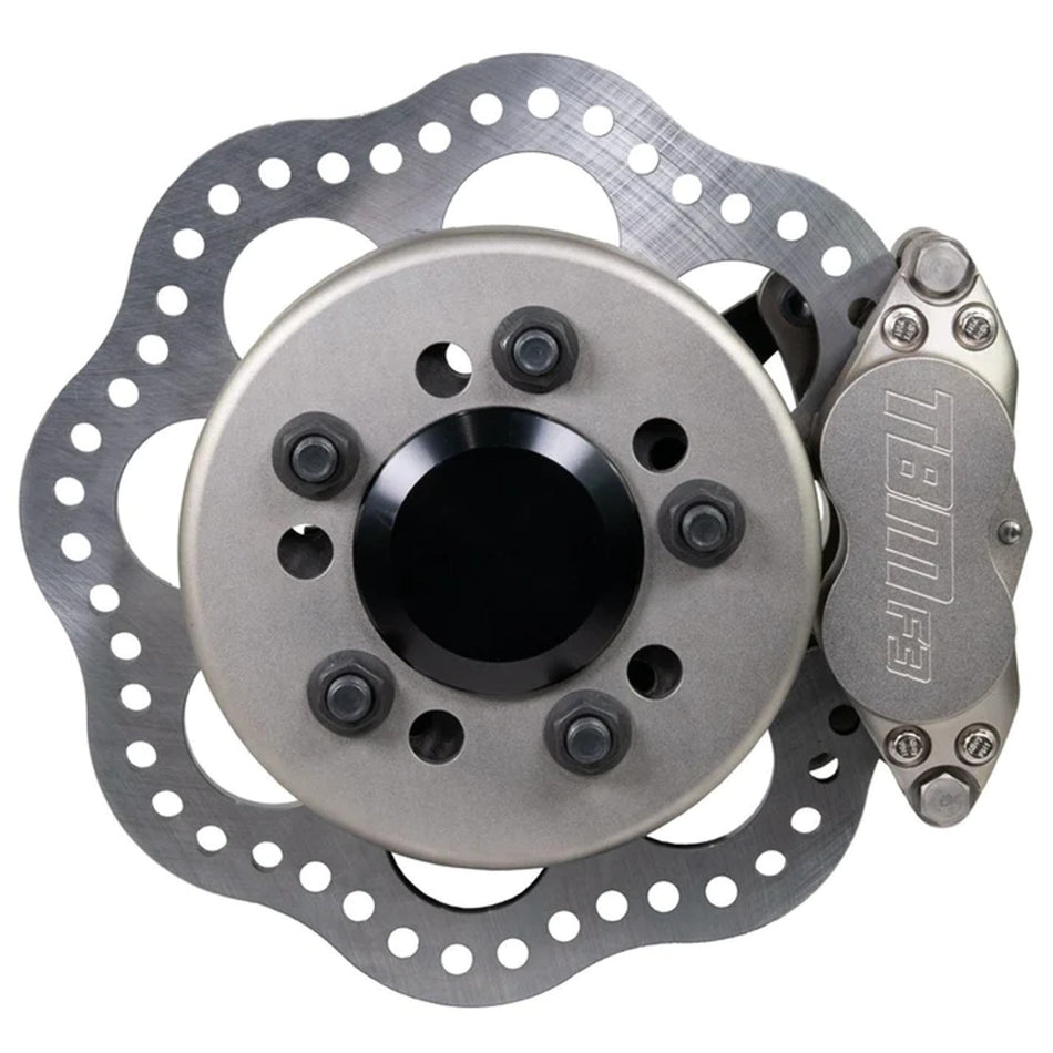 TBM Brakes Medium Duty Drag Racing Front Brake Kit (2005-2014 Mustang Re-use Factory Hubs) 001-0273