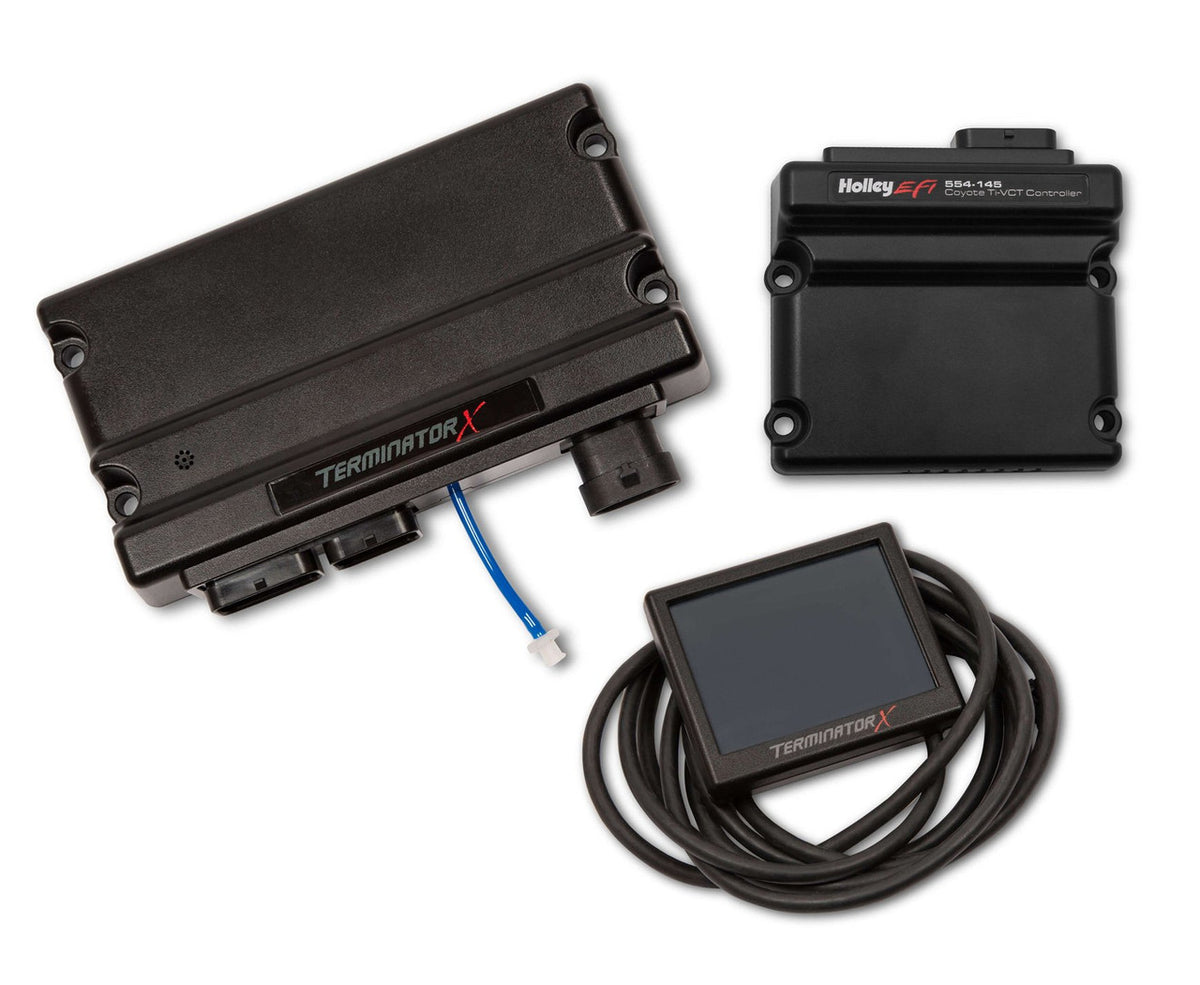 Holley EFI Terminator X w/ USCAR EV6 Connector Early Ignition Drive-by-Wire (2013 - 2015 Ford Coyote w/ TI-VCT) 550-1411
