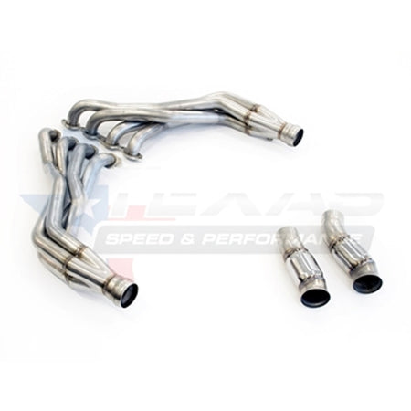 Texas Speed 2" Long Tube Headers & Catted Connection Pipes (2016-2023 Camaro SS) 25-TSPG6304HCAT-200
