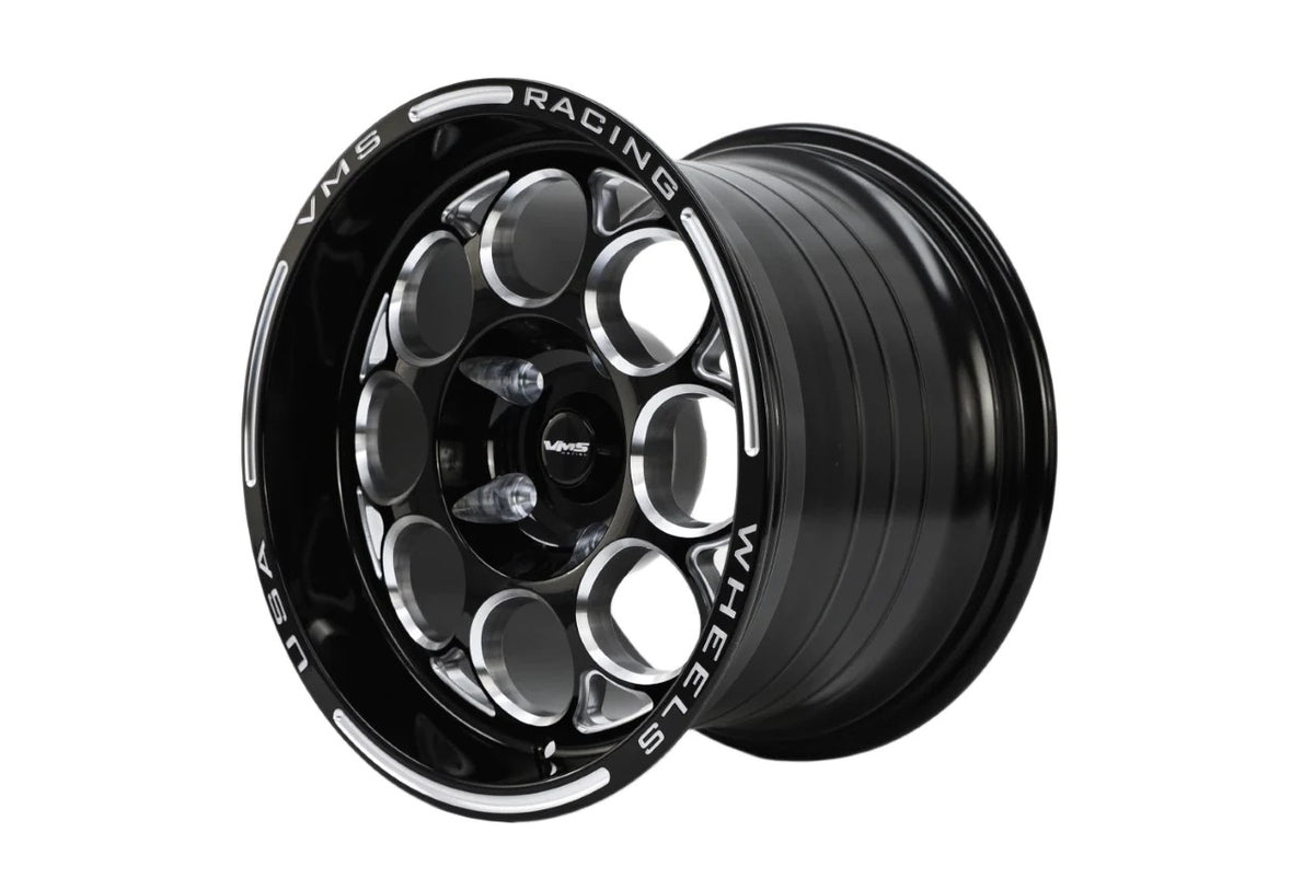VMS 15X10 Modulo Street or Drag Race Wheel 50 offset 7.5 BS (1979-2004 Mustang) VWMO017