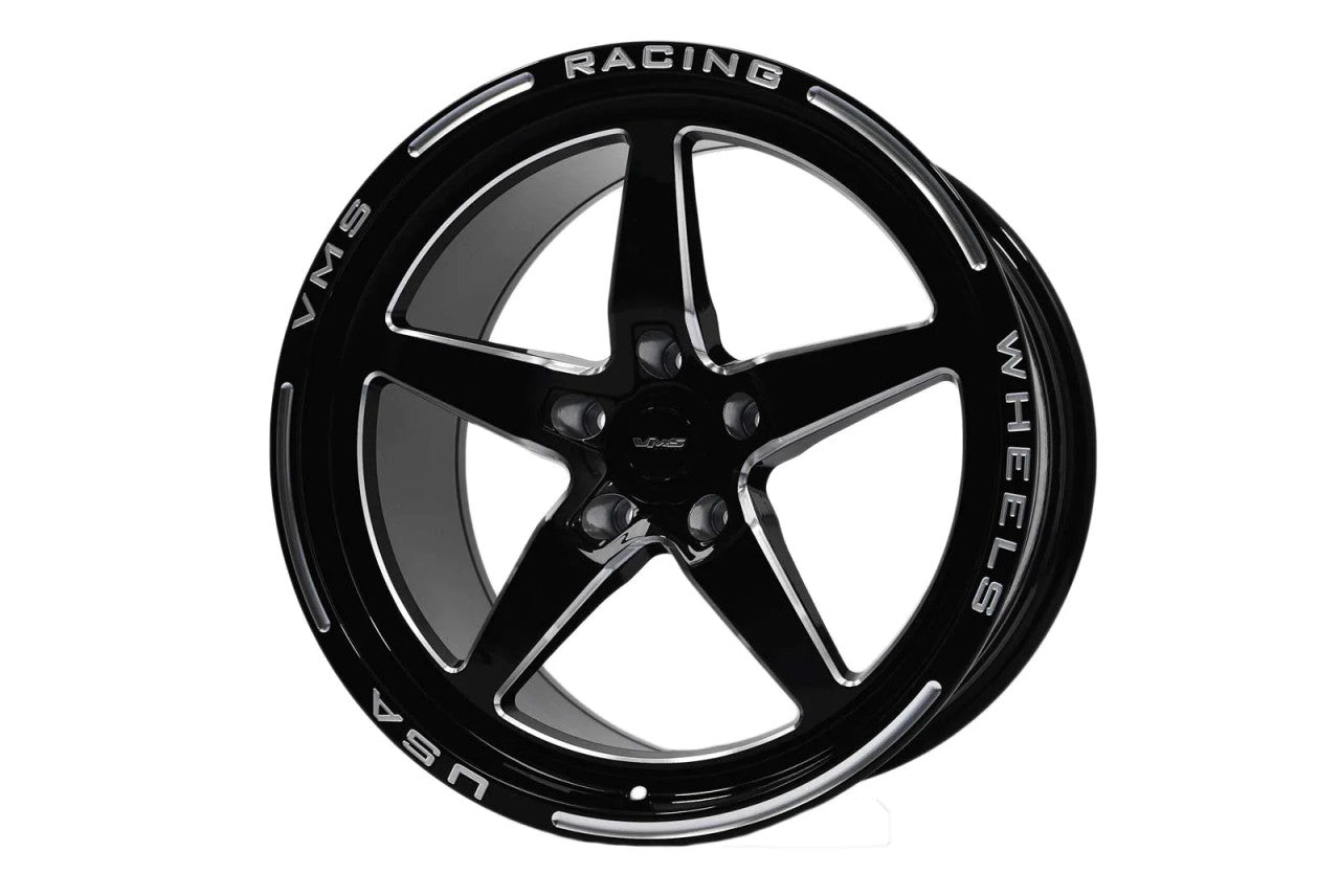 VMS Street Drag Race V-Star 18x9.5 FR / 18x10.5 RR Wheel Package (1997-2004 C5 Corvette) VWST052 & VWST039