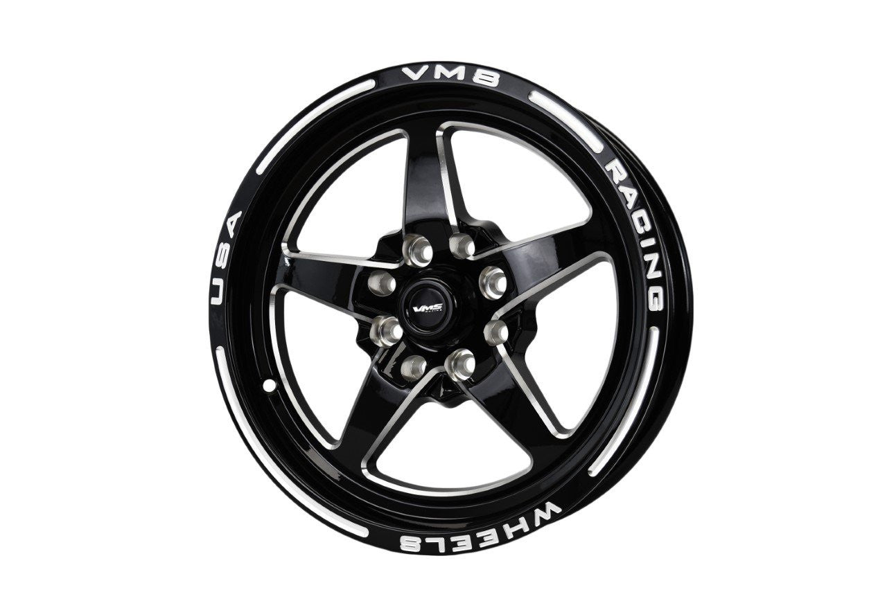 VMS 15x3.5 Front Street Drag Race Wheel (1979-1993 Mustang) VWST053
