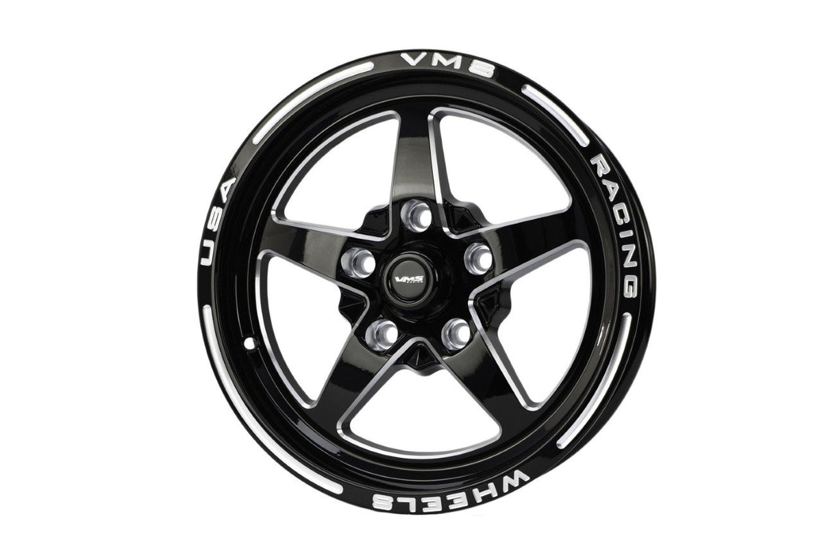 VMS 15x3.5 Front Street Drag Race Wheel 5x114.3 (1979-1993 Mustang) VWST054