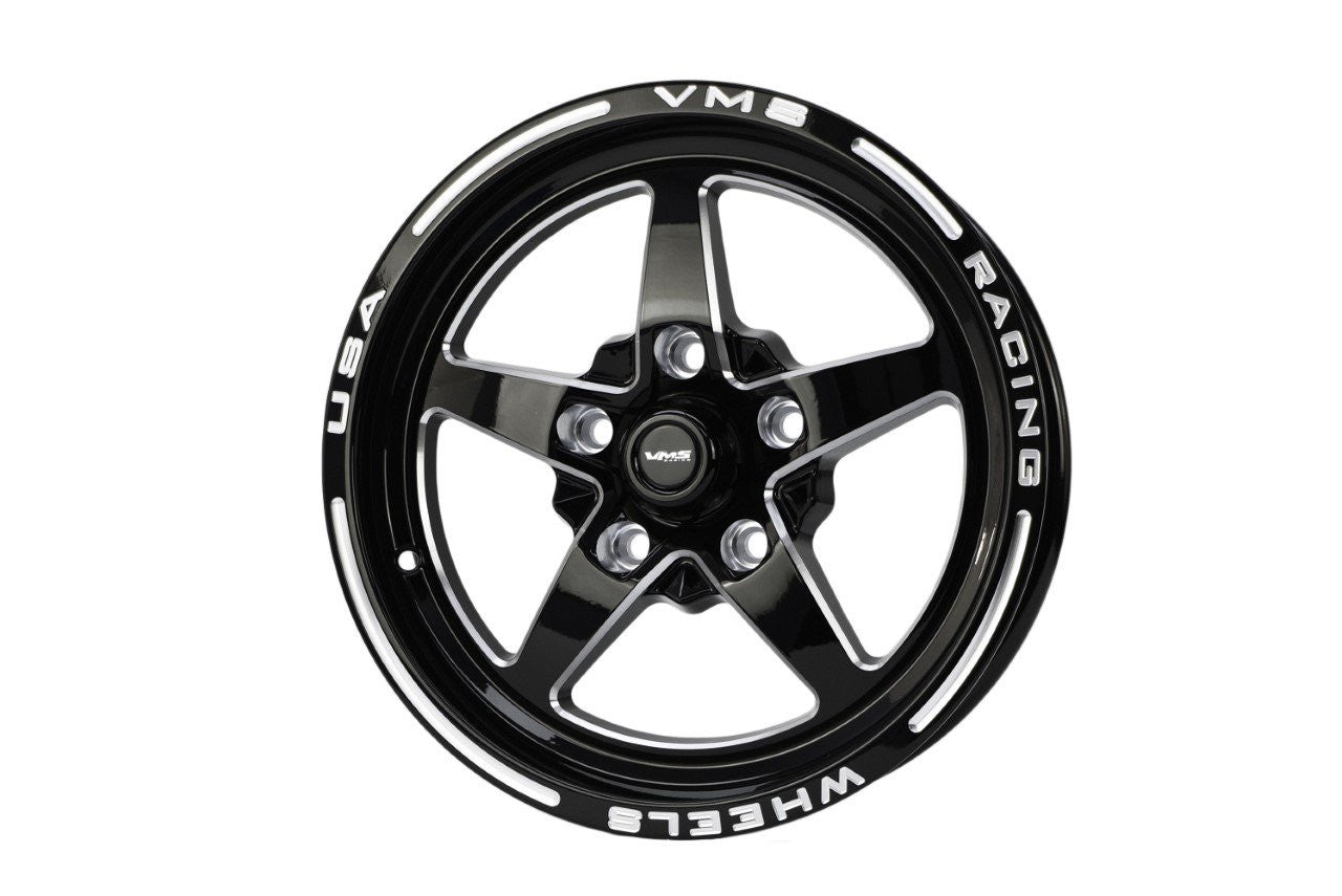VMS 15x3.5 Front Street Drag Race Wheel 5x114.3 (1979-1993 Mustang) VWST054