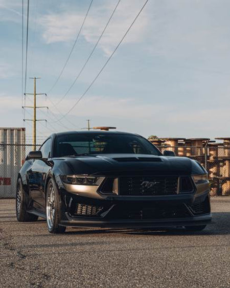 Weld 20x5 Belmont Drag Wheel 5x114.3 ET -38 BS 1.66 Gloss Black (2020 - 2022 Shelby GT500) S1570C067N38