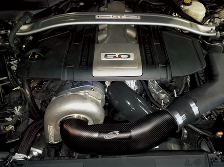 Procharger Stage II Intercooled System w/ Factory Airbox (2018 - 2023 Mustang GT / Mach I / Bullit) 1FW613-SCI