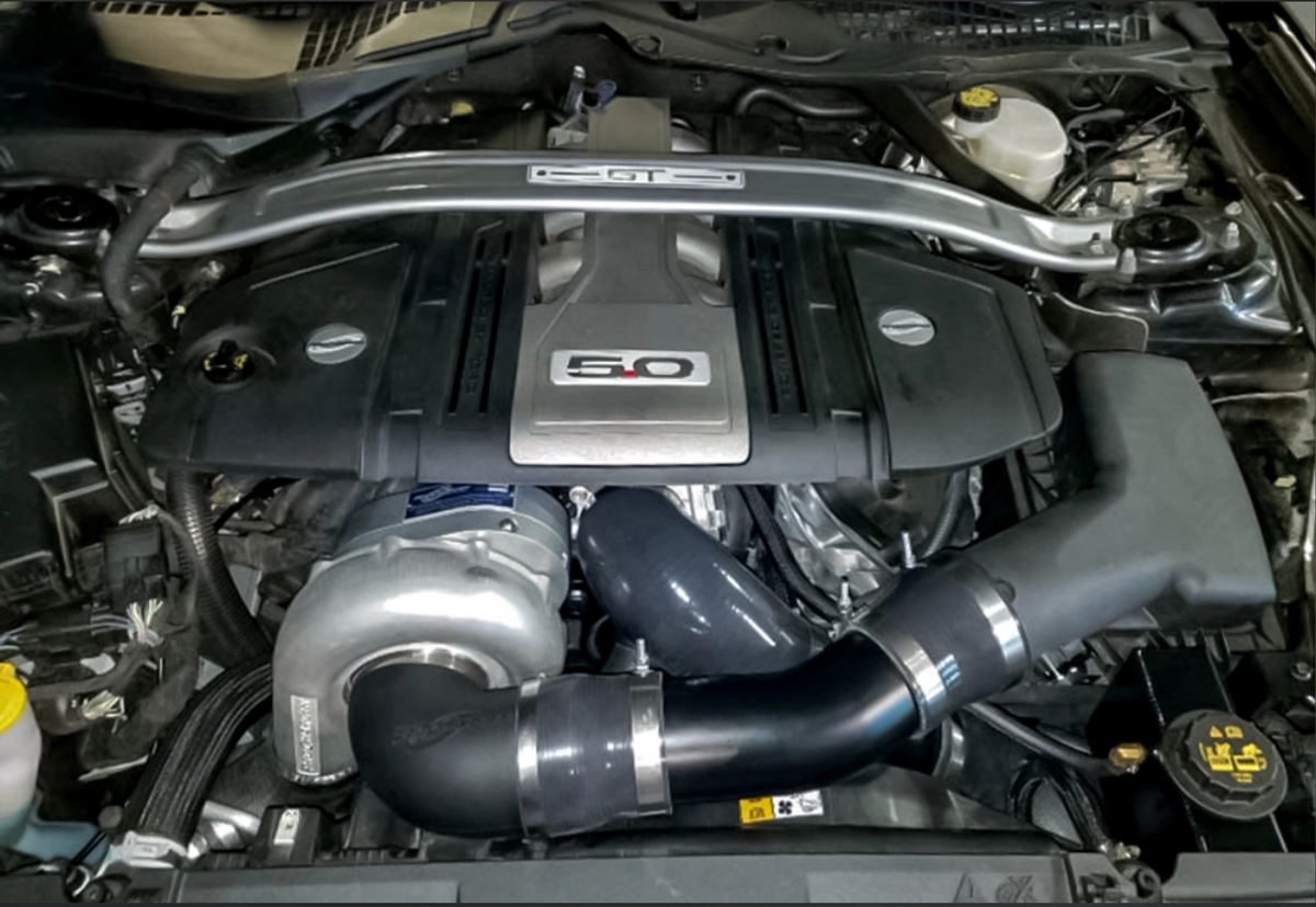 Procharger Stage II Intercooled System w/ Factory Airbox (2018 - 2023 Mustang GT / Mach I / Bullit) 1FW613-SCI