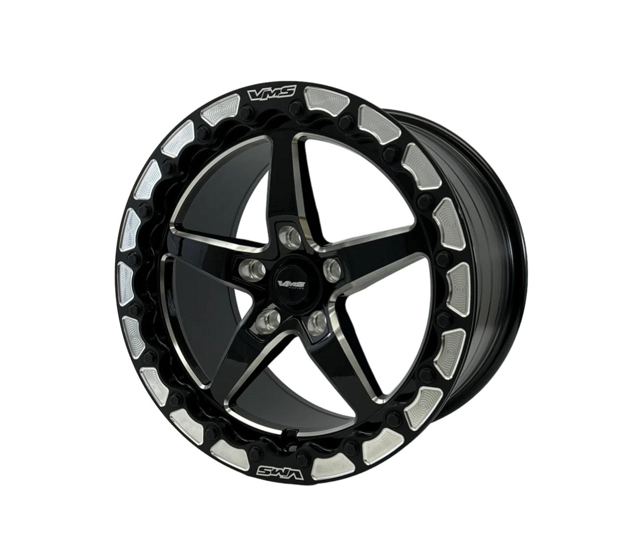 VMS 17x10 Rear Street Drag Race Wheel Beadlock (Charger/Challenger/Hellcat) VWST082