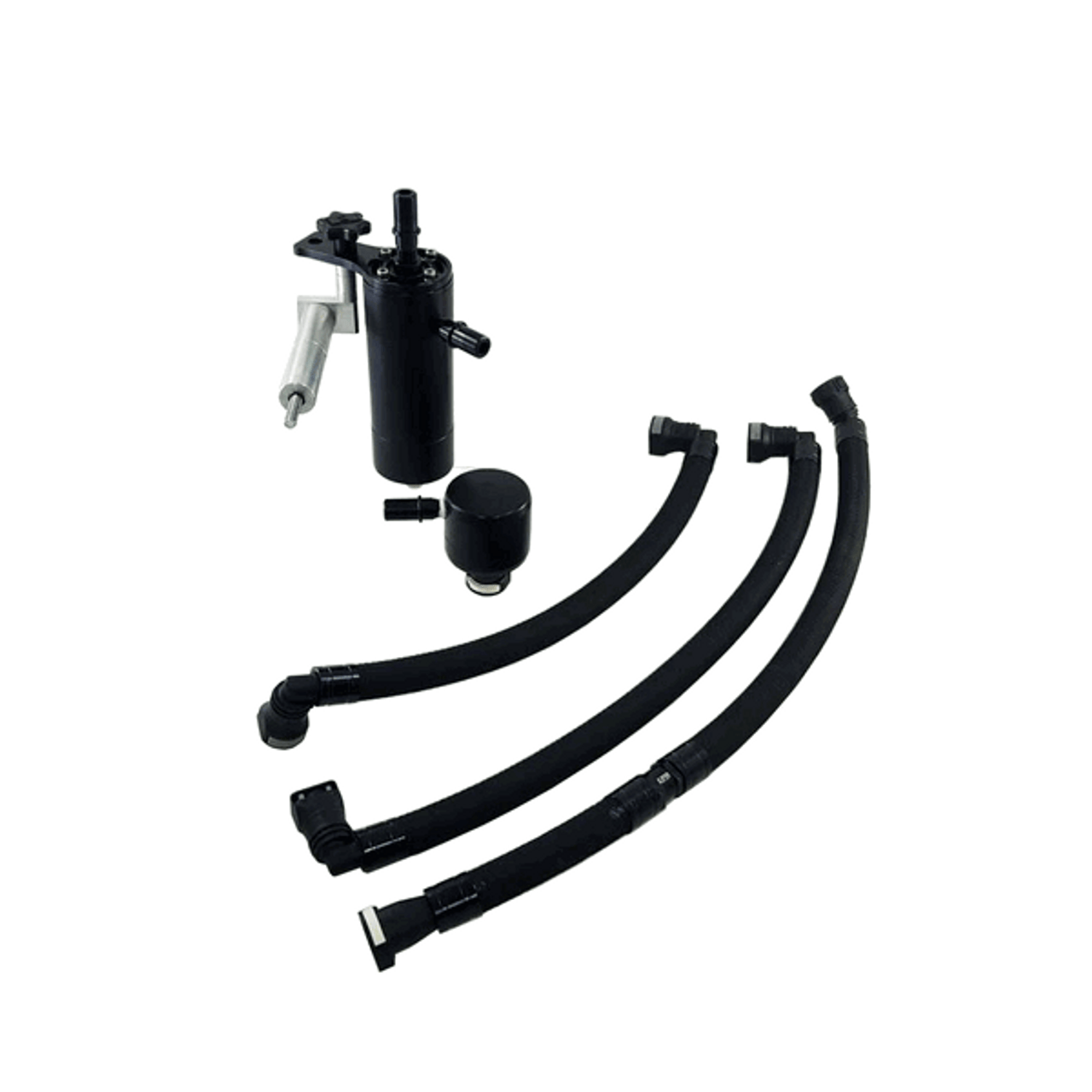 UPR Single Valve Catch Can CSS Whipple VMP Odin Black (2018-2023 Mustang GT/Mach 1/GT350) 5030-230-1-CSS